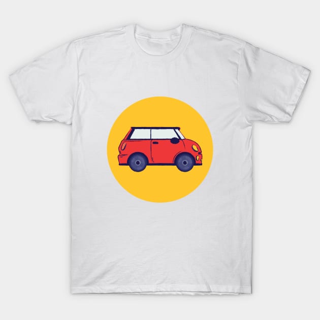 Red Mini T-Shirt by geep44